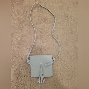 Elegant Gray Crossbody Bag